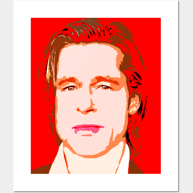 brad pitt Wall Art by oryan80